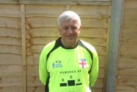 Sleaford and England walking football keeper John Sykes EMN-191006-102415002