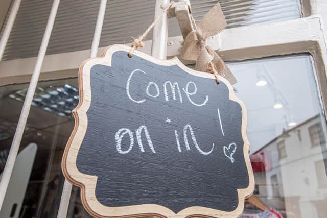 Pictures from the first day of non-essential shops reopening in Louth. (Photos: John Aron)