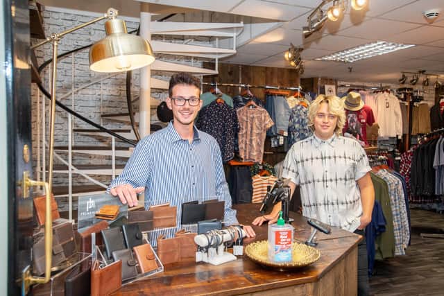 Pictures from the first day of non-essential shops reopening in Louth. (Photos: John Aron)