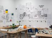 Time to get creative ... The NCCD is to hold an open exhibition to help a Covid-19 struck community. Picture: Scott Murray