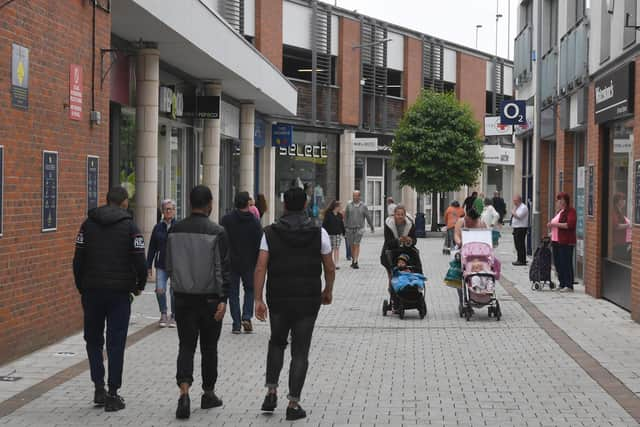 Brilliant. Thats the verdict of the manager of Bostons Pescod Square Shopping Centre as customers flocked back into the town on Monday.