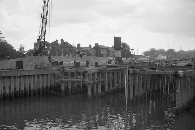Looking downstream away from the town centre.
