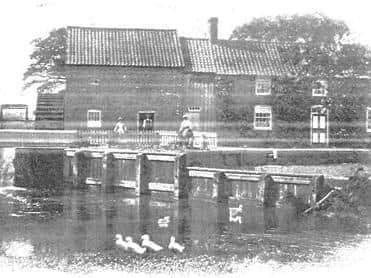 Stockwith Mill in the early 1900s.