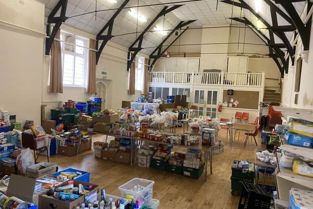 The Boston and Sutterton Foodbank is under strain due to the coronavirus outbreak.