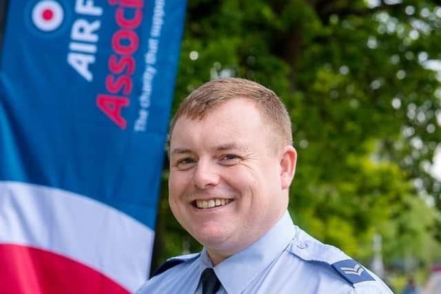 Cpl Ashley Olroyd-Clarke of RAF Cranwell. EMN-200622-095944001