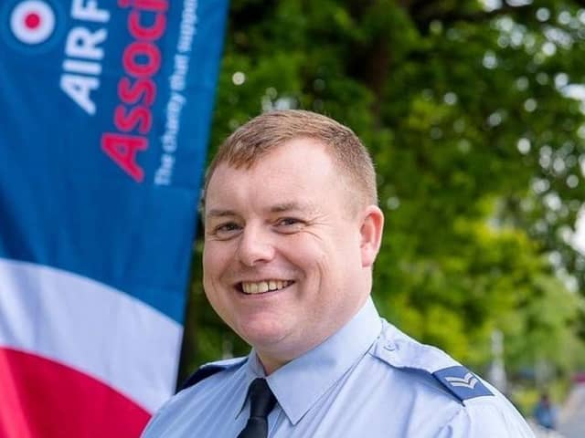 Cpl Ashley Olroyd-Clarke of RAF Cranwell. EMN-200622-095944001