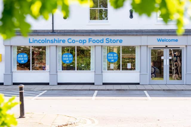 The Lincolnshire Co-Op store, in Tattershall, after the refurb. EMN-200622-140440001