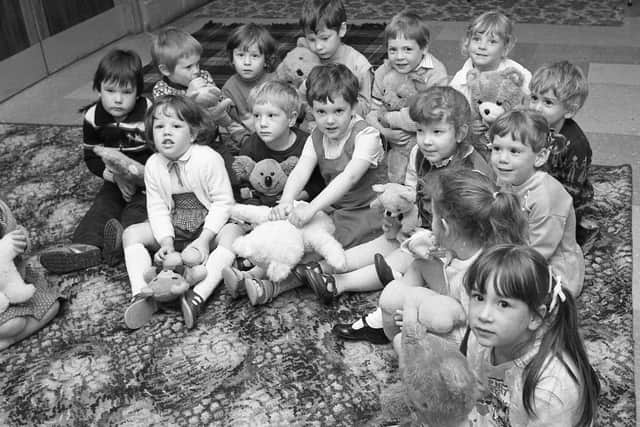 Rosebery Avenue Playgroup 35 years ago.