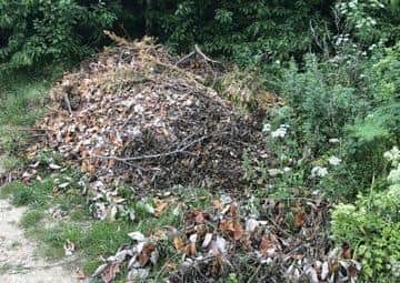 Farmer Andrew Ward has called flytippers on local beauty spots ‘scum’. EMN-200622-190159001