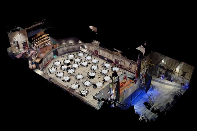 A 3D image of Alexandra palace interior as an example. EMN-200623-123540001