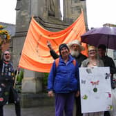 Extinction Rebellion campaigners marched from Handley Monument to the office of Sleaford and North Hykeham MP Dr Caroline Johnson back in October. Now they are doing it again. EMN-200623-184052001