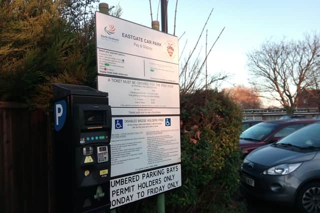 Eastgate car park. Fees will return from July 1 in Sleaford. EMN-200623-180147001