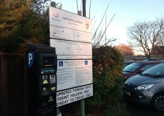 Eastgate car park. Fees will return from July 1 in Sleaford. EMN-200623-180147001