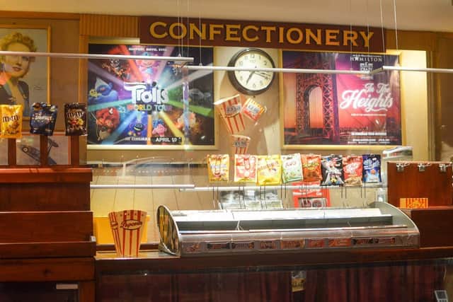 All prepared at the food counters inside the Kinema.
