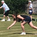 Forbes Road Bowls Club's Helen Holroyd.