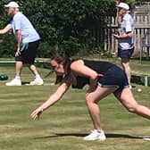 Forbes Road Bowls Club's Helen Holroyd.