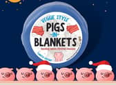 Say merry Cheesemas with this cracker of a cheddar. Pigs in Blankets from The Chuckling Cheese company is perfect for your festive cheeseboard, or great for a stocking filler.
