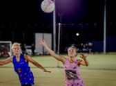 Boston Netball League action. Photo: David Dales