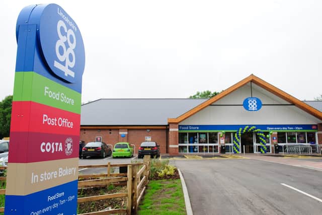 The Lincolnshire Co-op food store at Old Leake when it opened in 2016.
