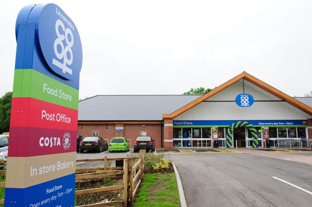 The Lincolnshire Co-op food store at Old Leake when it opened in 2016.