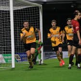 Owen Sheriff celebrates. Photo: Oliver Atkin