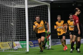 Owen Sheriff celebrates. Photo: Oliver Atkin