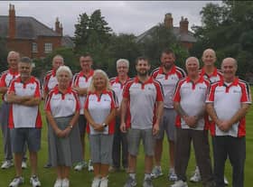 The successful team.