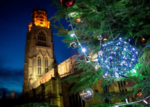 Town centre Christmas festivities are back on the cards for Boston  this year. Photo: Electric Egg.
