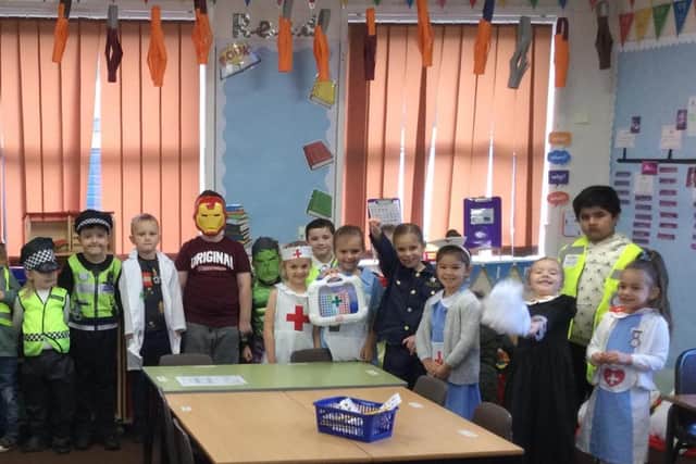 'Everyday Heroes' at the Richmond School in Skegness.