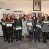 The Sleaford Town Award winners. EMN-211015-095237001