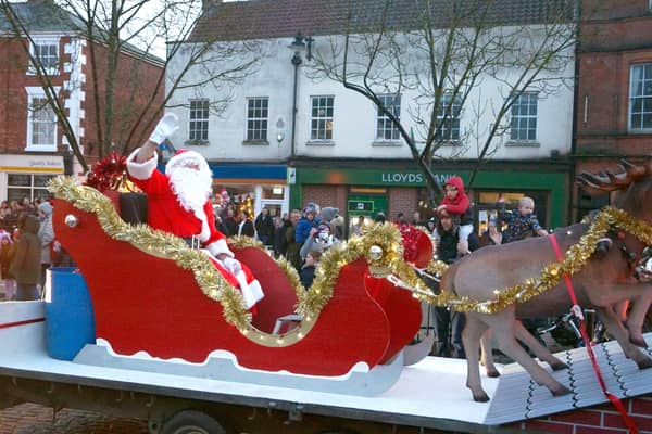 Father Christmas will be in Market Rasen on Christmas Eve  EMN-211018-082549001