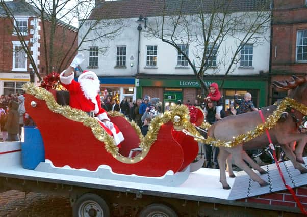 Father Christmas will be in Market Rasen on Christmas Eve EMN-211018-082549001
