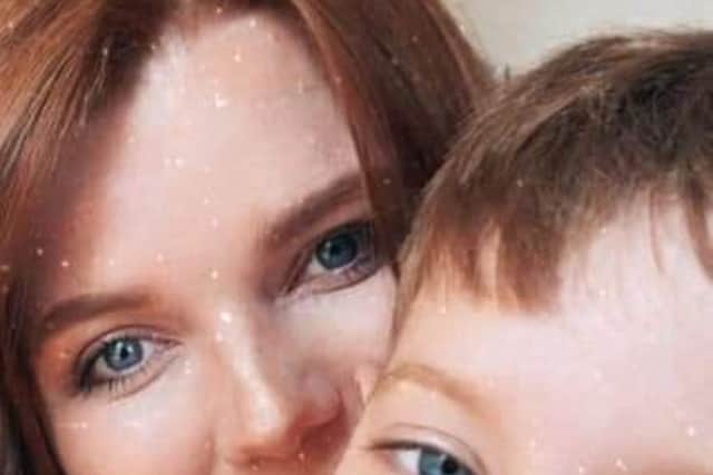 Jonah Millthorpe with his mum, Dani.