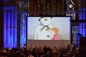 See The Snowman in the magical setting of Lincoln Cathedral with a live orchestra