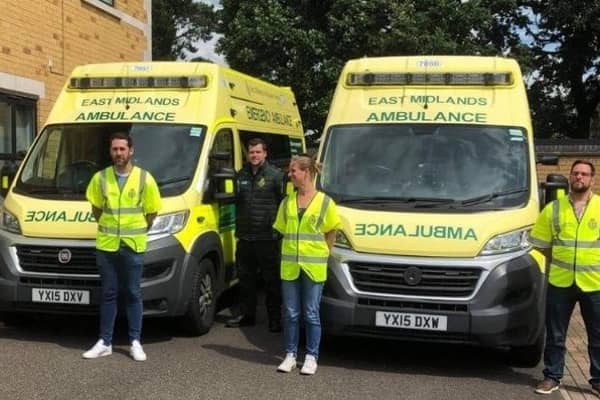 The CFR team works with East Midlands Ambulance Service