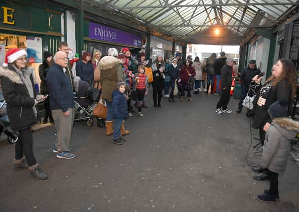 Sleaford Christmas Market and lights switch-on in 2019. EMN-190212-173318001