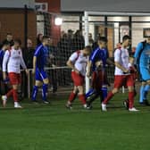 Skegness Town v Boston Town. Photo: Oliver Atkin