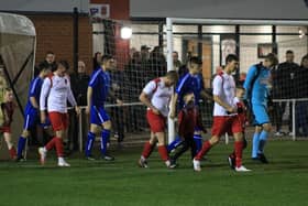 Skegness Town v Boston Town. Photo: Oliver Atkin