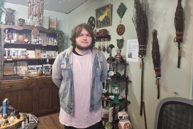 Shaun Barton hasn't regretted opening his shop - Wizards and Witches.