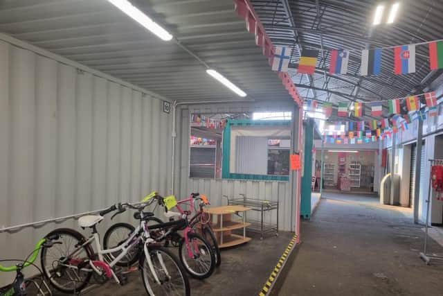 Skegness Market underwent some refurbishment during the lockdown.