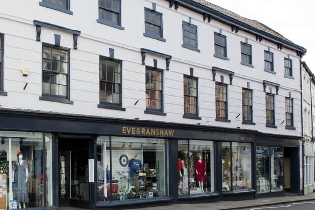 Eve & Ranshaw in Louth town centre.