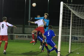 Town drew 2-2 at Skegness on Wednesday. Photo: Oliver Atkin