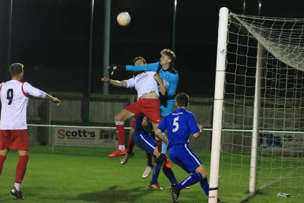 Town drew 2-2 at Skegness on Wednesday. Photo: Oliver Atkin