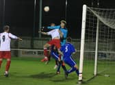 Town drew 2-2 at Skegness on Wednesday. Photo: Oliver Atkin