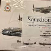 Four signed limited edition prints from BBMF 50th Anniversary have been donated to raise money for the Spilsby and district  branch of the Royal British Legion.