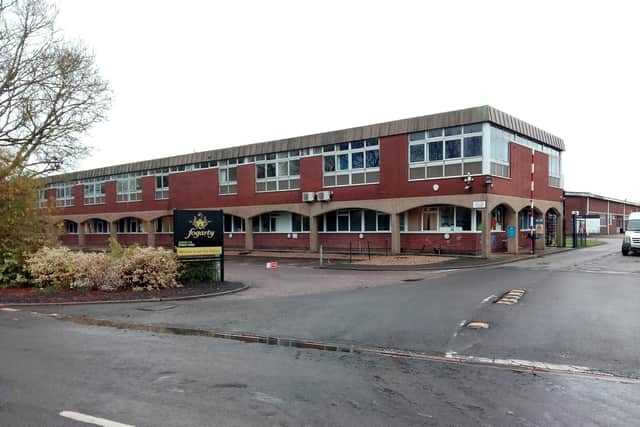 The former Fogarty's site, as it was in 2018 when it closed.
