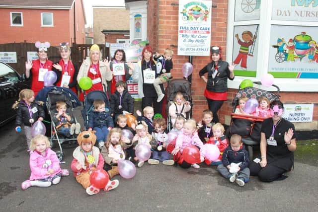 Spinning Tops Nursery, Skegness, 10 years ago ...