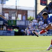 Lalkovic ion action for Portsmouth. Photo: Getty Images