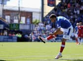 Lalkovic ion action for Portsmouth. Photo: Getty Images