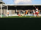 Boston United v Hereford. Photo: Oliver Atkin